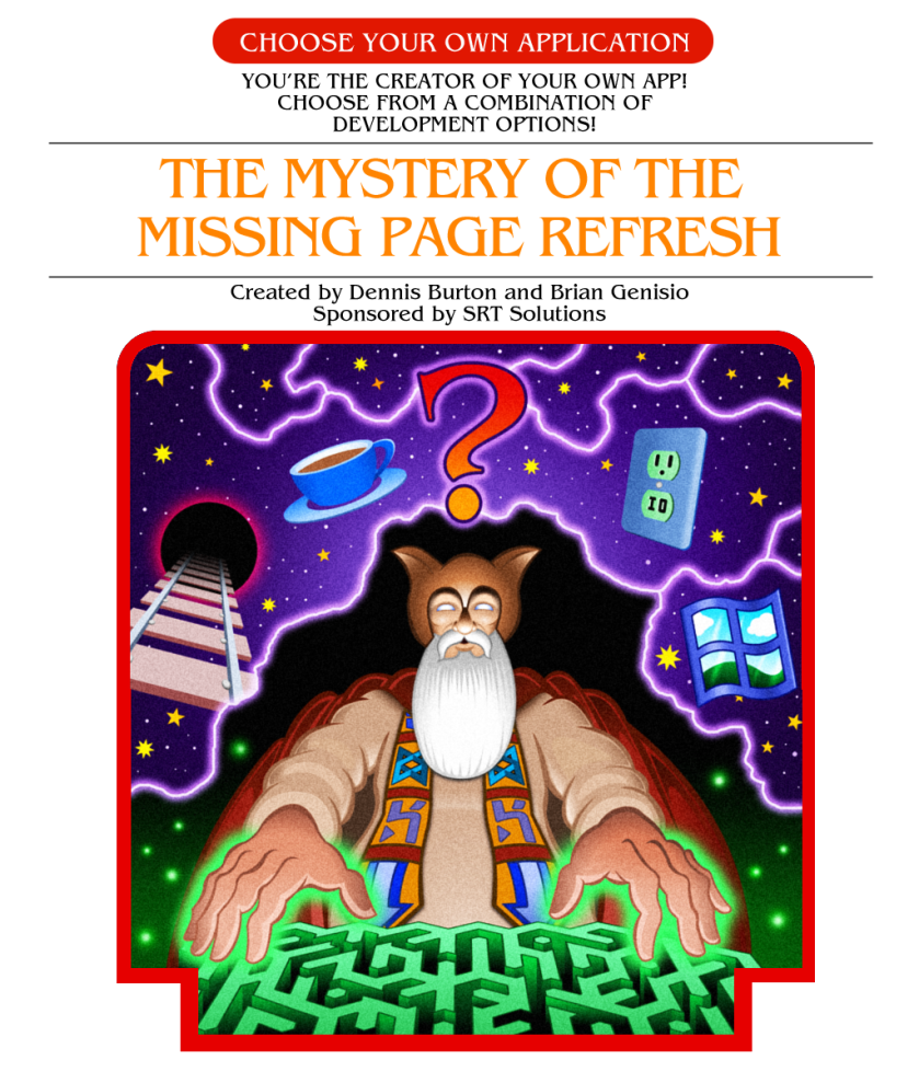 Choose Your Own App Splash Graphic