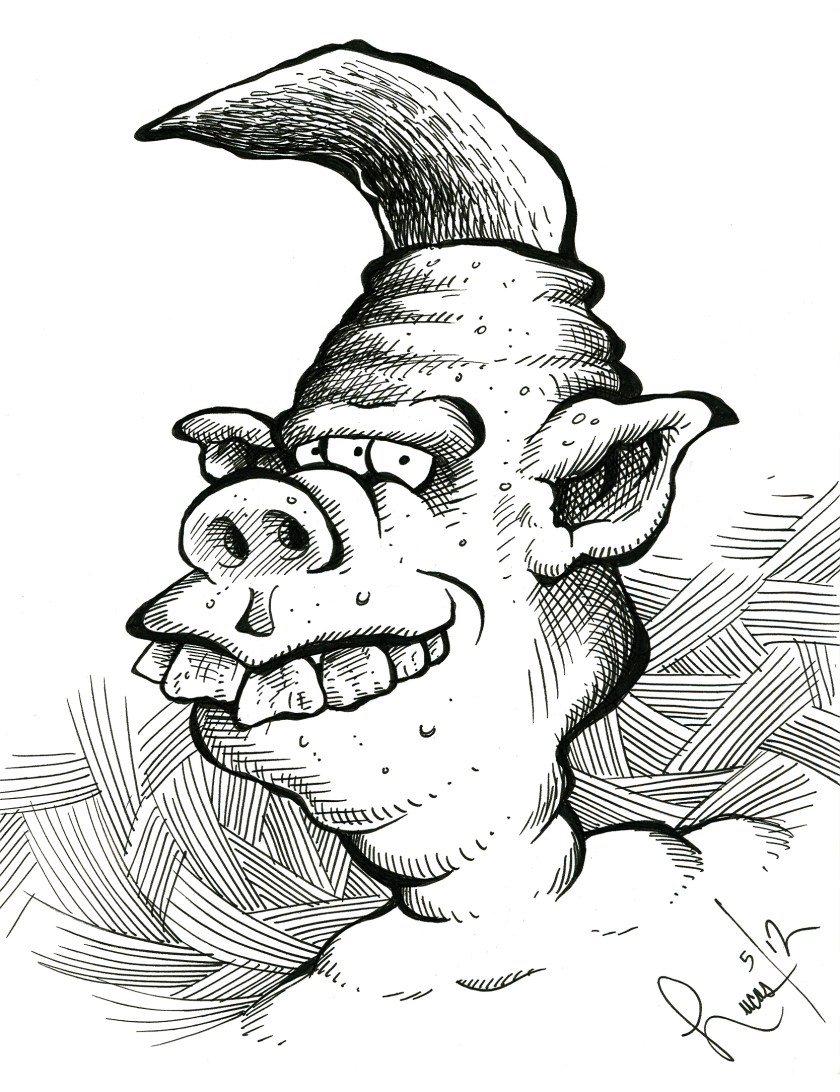 Monster with BIG HORN