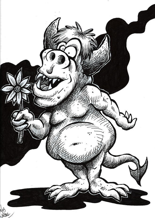 Flower Monster BW 125