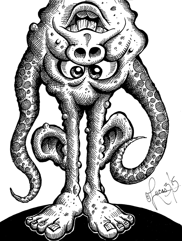 Upside Down Monster BLOG