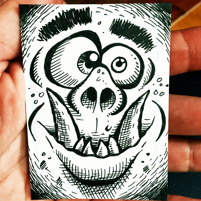 Sketch Card 45 BLOG