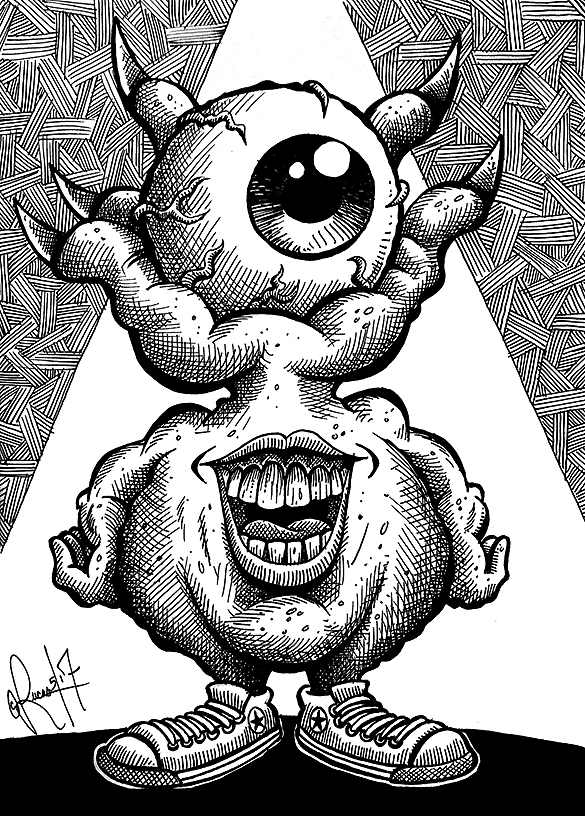 Big Eye Happy Guy BLOG