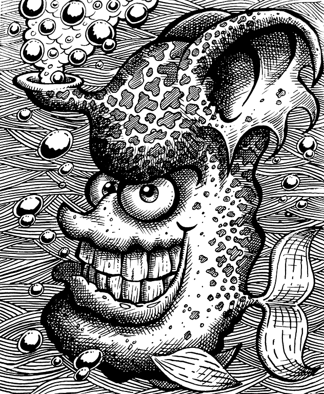 Bubble Head Zed BLOG