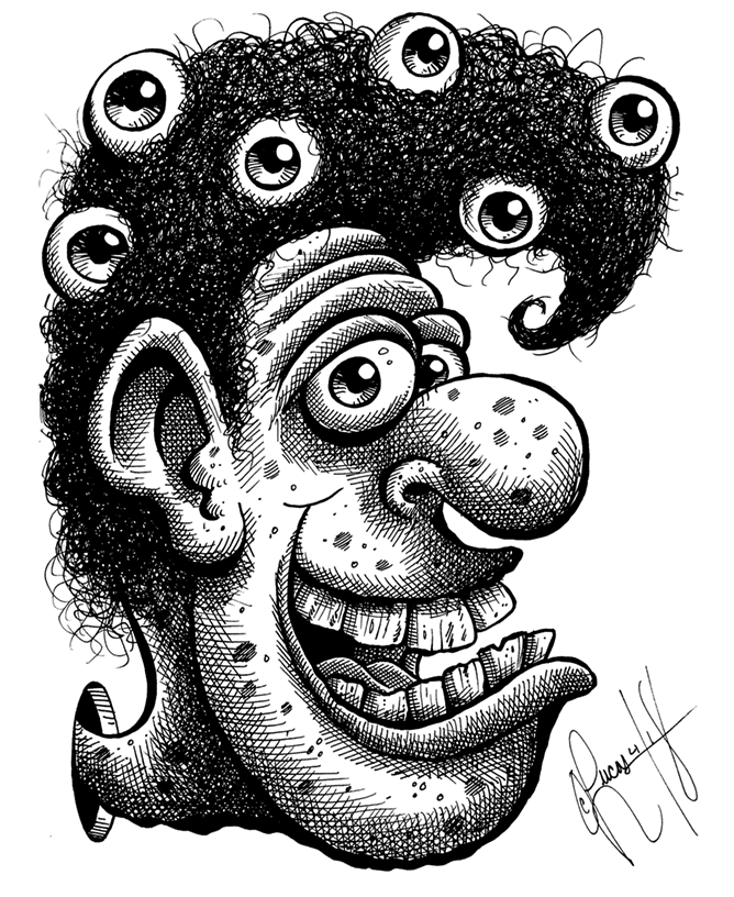 Weird Hairdo Lou BLOG