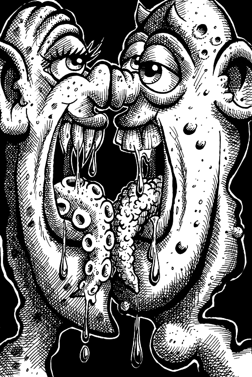 Inktober2018_06_Drooling_BLOG
