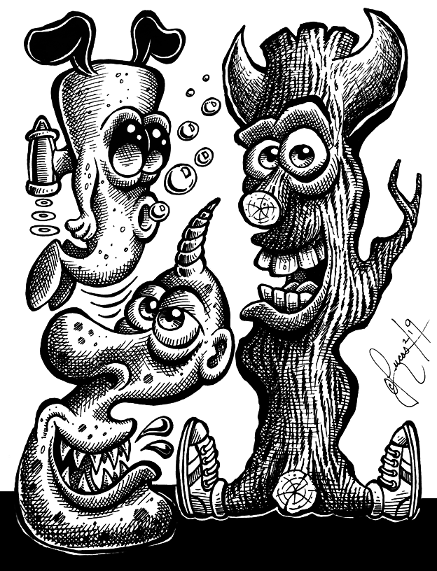 Blumpy Glumpy and Stump BLOG